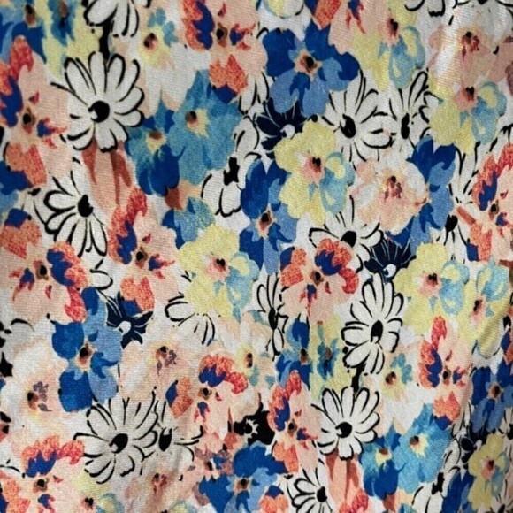 Asos Batwing Bias Cut Midi Dress Ditsy Print NWT Size 12 - Picture 11 of 14